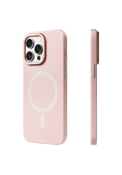 Apple Uyumlu iPhone 14 Pro Max Kılıf Magsafe Şarj Özellikli Youngkit Velvet Magnet Serisi Kapak Gri
