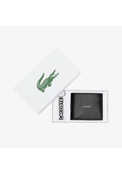 Lacoste Erkek Cüzdan+anahtarlık Seti Nh5054oı-000 SİYAH