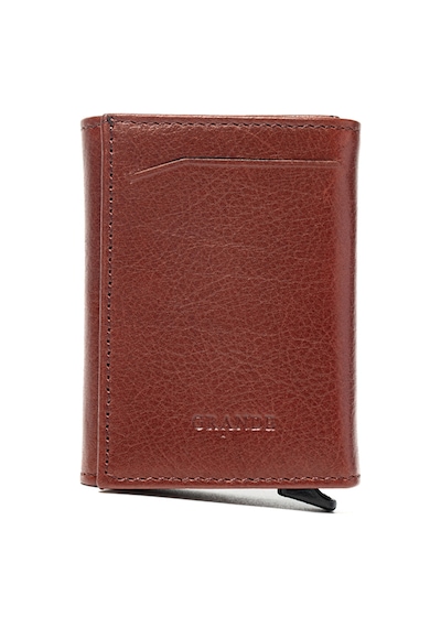 Kahve Cüzdan & Kartlık Unisex 752 Grande Deri Cüzdan Kartlık kahverengi