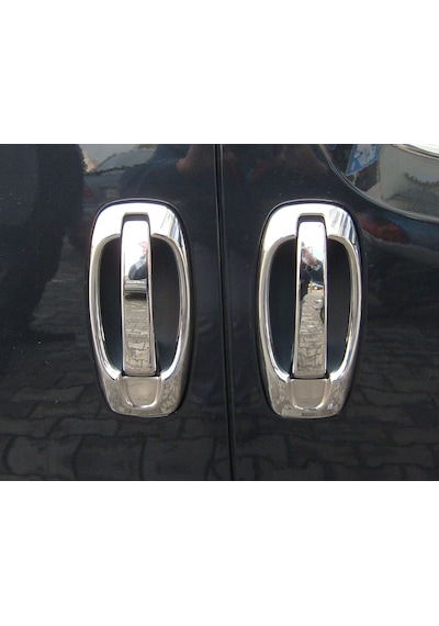 Fiat Doblo 2010 Ve Üzeri Krom Kapı Kolu Set 4 Kapı Pçelik