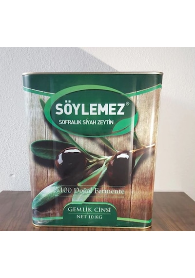 Söylemez Zeytincilik Siyah Zeytin 10 KG