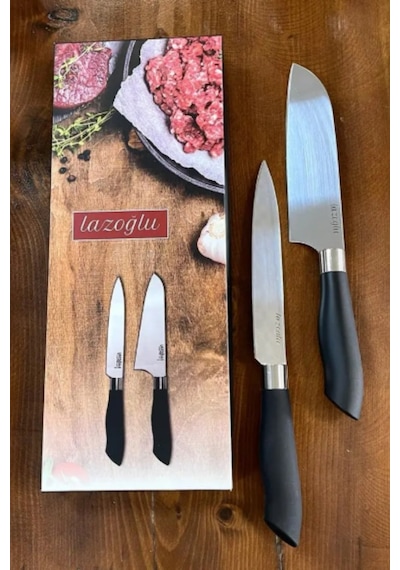 Lazoğlu 2 Li Şef Doğrama Bıçağ