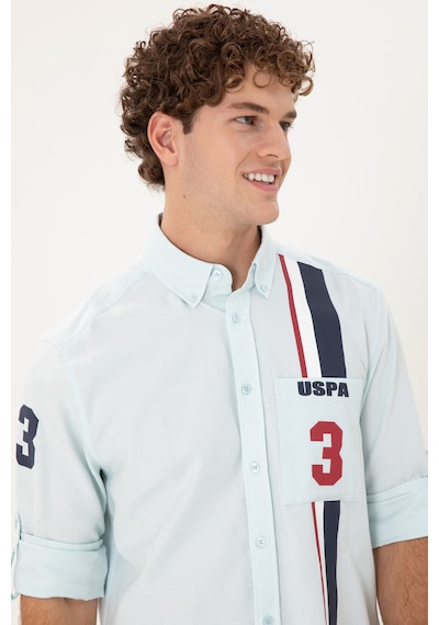 U.s. Polo Assn. Erkek Açık Mavi Gömlek Desenli 50293490-vr003 Açık Mavi U.s. Polo Assn. Erkek Açık Mavi Gömlek Desenli 50293490-vr003 Açık Mavi