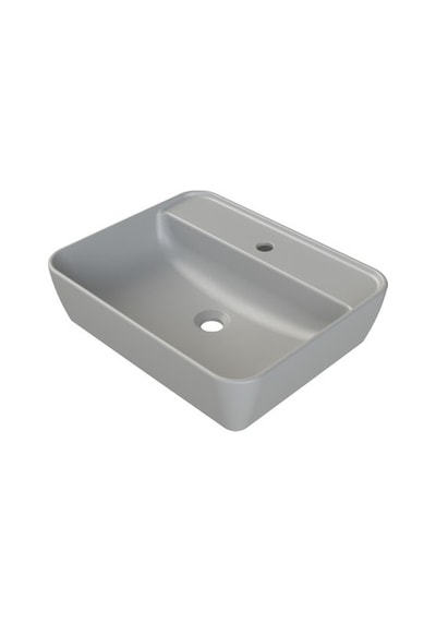 55x45 Cm Lavabo, Modern Tasarım, Batarya Delikli 508 Yeşil