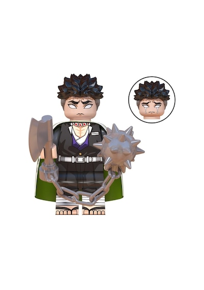 Himejima Gyomei Mini Figür Demon Slayer Kimetsu No Yaiba M-305