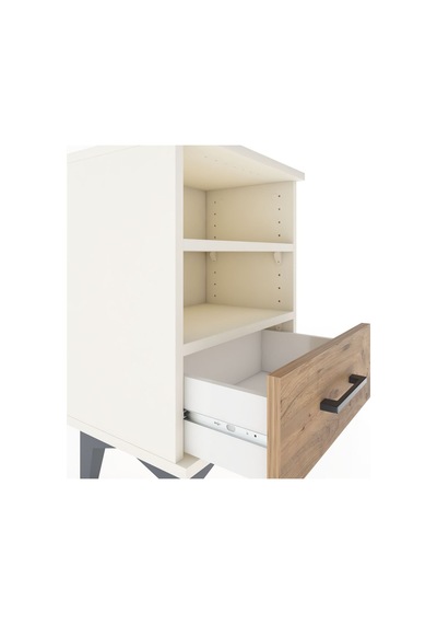 Arges Komodin 2 Raflı Tek Çekmeceli 44x30x64 Aytaşı-çam Aytaşı