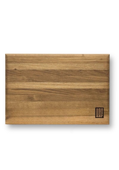 Kaf Ahşap Meşe Edge Grain Kesme Tahtası Medium
