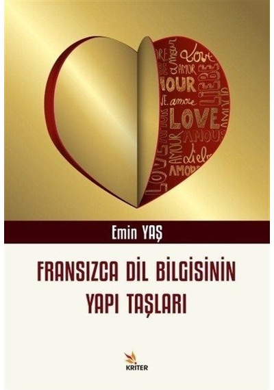 Fransızca Dil Bilgisinin Yapı Taşları  - Emin Yaş  - Kriter