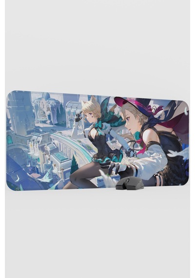 Lyney Genshin Impact Anime Gacha V1 - 90x40 Xxl Gaming Mouse Pad Fare Altlığı