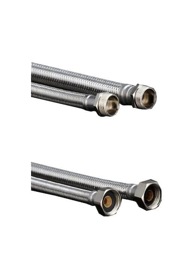 Mey İthalat 1/2x1/2 Nipelli Flex Hortum 100 Cm