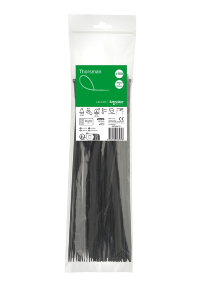Schneider Electric Imt46418 300x3,6 Siyah Kablo Bağı Klips 100'lü Paket