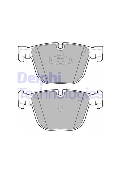 Delphı Lp2141 - Fren Balatası Arka Bmw F07 F01 F02 F03 F04