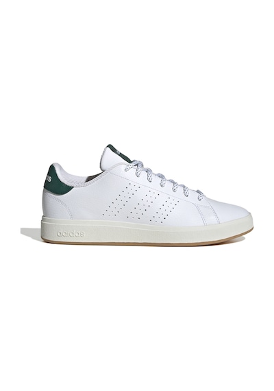 Adidas Advantage Base 2.0 Beyaz Erkek Sneaker Beyaz-yesıl Beyaz - Yeşil