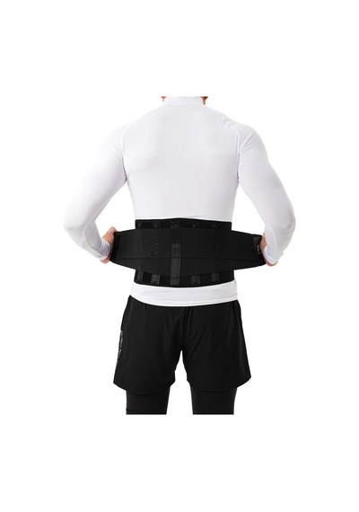 Musclecloth Termal Korseli Ağırlık Kemeri Siyah Siyah