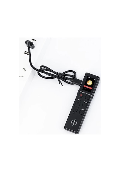 Kingboss Led Ekranlı Kb-95 64 Gb Ses Kayıt Cihazı,35 Saat Kesintisiz Kayıt, Ses Sensörlü