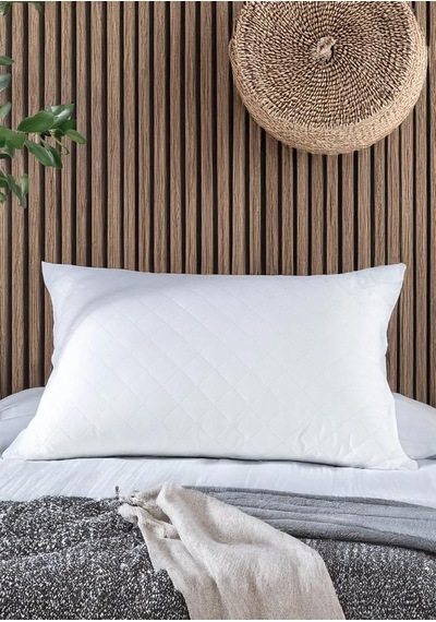 Mikro Kapitone Silikon Yastık 50x70 Cm 800 Gram Beyaz