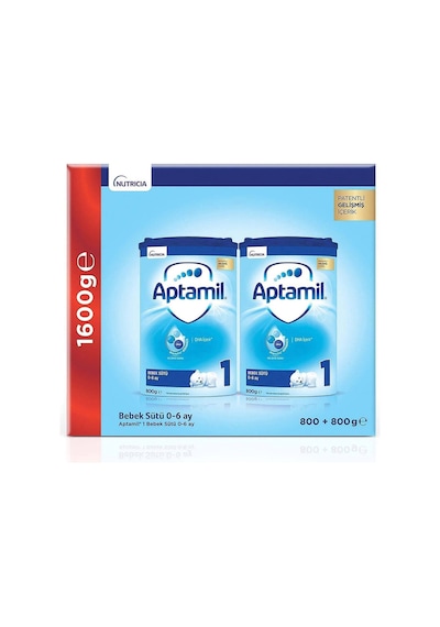 Aptamil 1 Bebek Sütü 800 G 2 Adet
