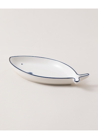 Madame Coco Marine 26 Cm Kayık Tabak Td - Marıne - 02 Kayık Tabak-mavi