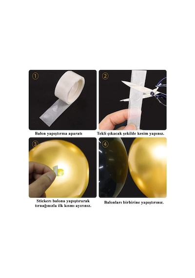 Beysüs 70 Makaron Balon 1 Bulut 3 Yıldız Folyo Balon Parti Gökkuşağı Doğum Günü Renkli Zincir Seti Standart