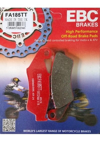 1994-2008 Kawasaki Kx 125 Ön Fren Balatası Ebc Fa185Tt Karbon