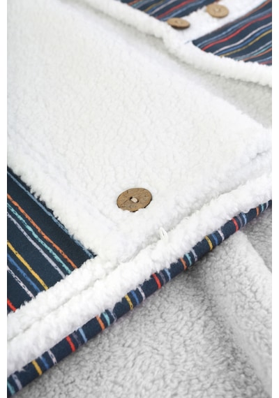 Bebek Dış Kundak Battaniyesi Uyku Tulumu Bebek Arabası Puset Minderi Örtüsü Fluffy Battaniye Bb-503