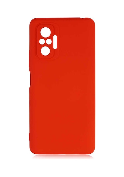 Noktaks - Xiaomi Uyumlu Xiaomi Redmi Note 10 Pro - Kılıf İçi Kadife Koruyucu Mara Lansman Kapak - Kırmızı