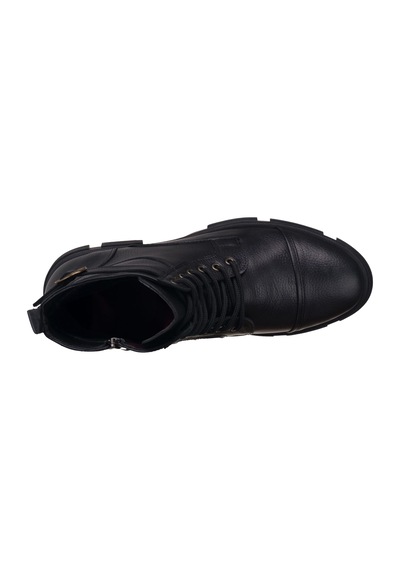 Costo Shoes 45-46-47-48-49-50 Numara Tr703 Siyah Dana Derisi El İşçiliği Rahat Geniş Kalıp Özel Seri Erkek Bot Siyah