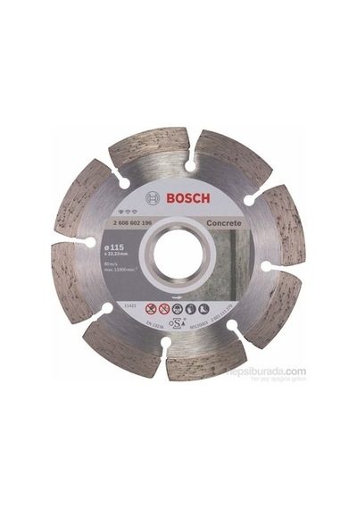 115 Mm Elmas Testere Disk, Beton Zeminler İçin 10 Mm Segment