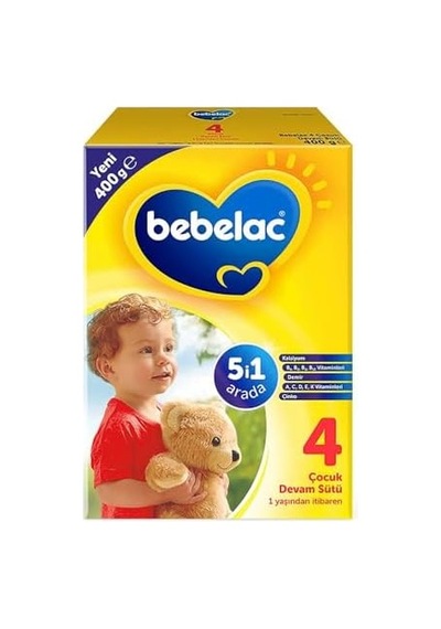 4 Çocuk Devam Sütü 400 G 1 Yaş+