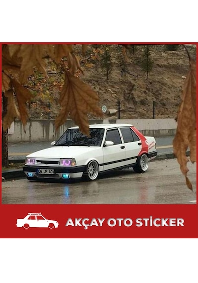 Şahin Turkish Airlines Sticker Tofaş Oto Sticker Araba Sticker