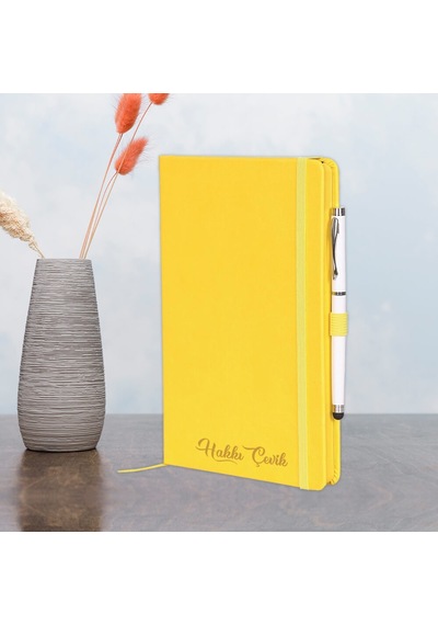Kişiye Özel Tasarımlı Tarihsiz Çizgili Defter