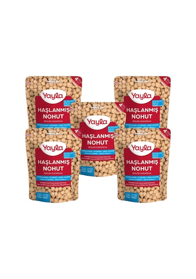 Yayla Haşlanmış Nohut 700 Gr X 5 Adet