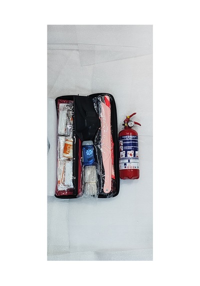 Trafik Seti & İlk Yardım Çantası & 1 Kg Yangın Tüpü