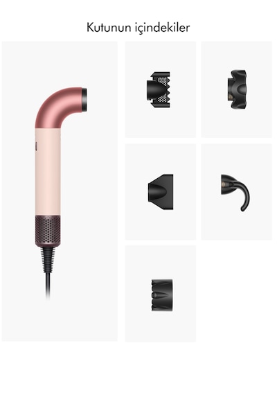 Dyson Supersonic r™ Saç Kurutma Makinesi Düz + Dalgalı Ceramic Pink