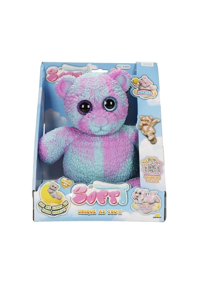 S01012331 Figür Soft Bear Delux Karan Parlayan-sun Ayı