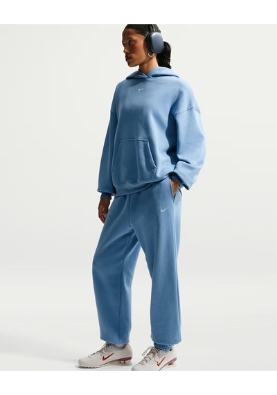 Nike Studio Fleece Medium Weight Kadın Eşofman Altı Im8074-486 Mavi