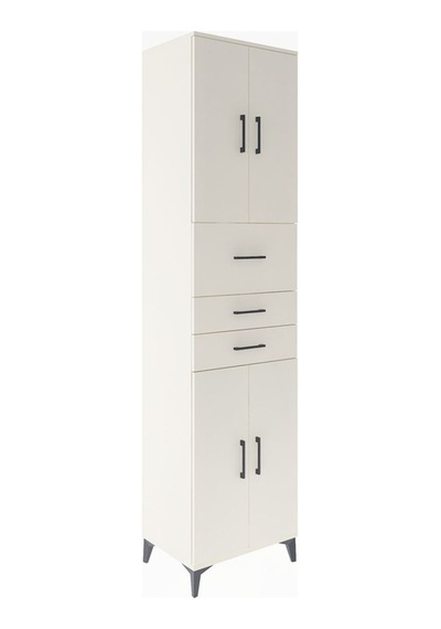 Hyperion Dolap 3 Raflı 3 Çekmeceli 4 Kapaklı 60x44x243 Aytaşı... Aytaşı