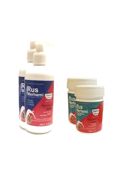 Hintohu Tüy Dökücü Azaltıcı Rus Merhemi 250 Ml 2 Adet+genital Bölge Merhemi 50 Ml 2 Adet Olegovich