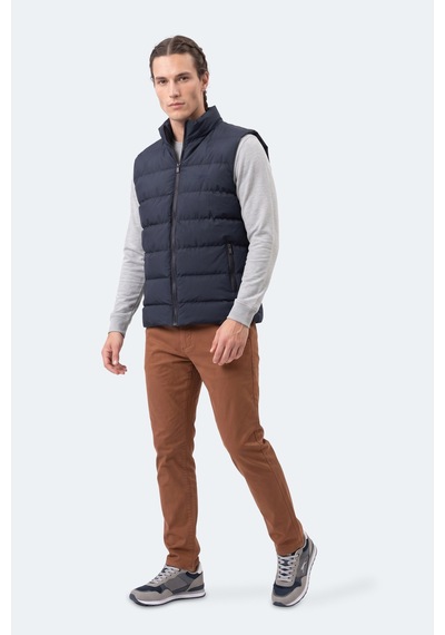Slazenger Zane I Erkek Şişme Lacivert Yelek