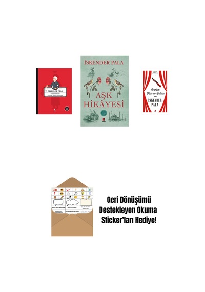 Ansikolopedik Divân Şiiri Sözlüğü Ciltli + Aşk Hikâyesi + Darbe: Kan Ve Sultan Ciltli + Okuma Sticker'ları