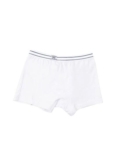 Tutku Tec0133 Çocuk Erkek Elastan Boxer Pamuklu Esnek Rahat Günlük Kullanım İç Giyim 6 Lı Paket Beyaz