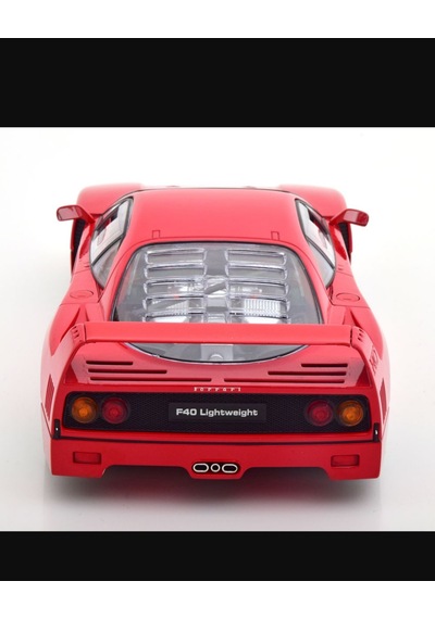 Kk Scale 1:18 Ferrari F40 Lightweight Kırmızı Model Araba