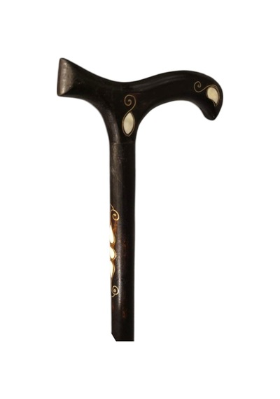 Nusnus Ve Telkari İşlemeli İnce Baston No1 92 CM
