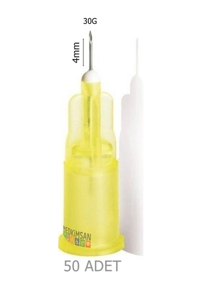 Mezoterapi iğnesi 30G 4mm | 50 adet | Mesotherapy Needles
