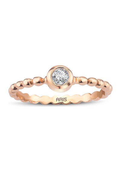 0.13 Karat Pırlanta Trend Tektaş Yüzük