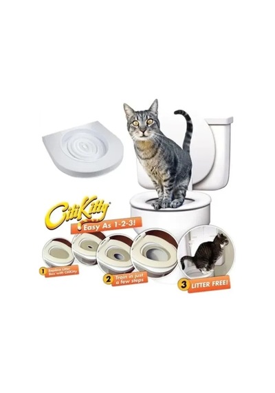 Citikitty Klozet Kedi Tuvaleti Eğitim Seti