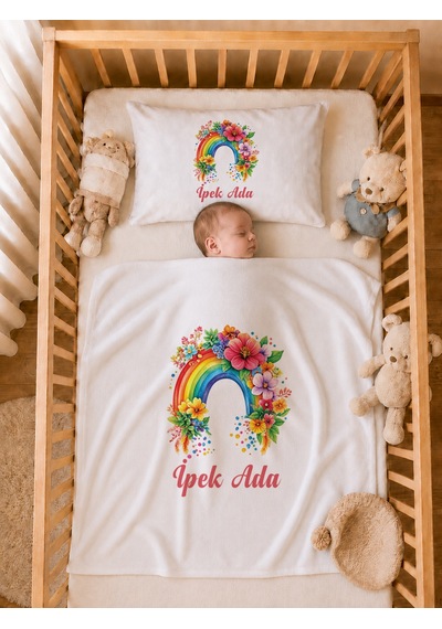 Pia Baby Kız Bebek Hastane Çıkışı 12 Parça %100 Pamuk İsme Özel Organik Baskılı Kese Hediyeli 100511k0x Ekru