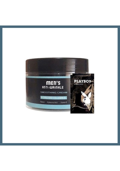 Agc Uygun Sepet Men's Anti-wrinkle Smoothing Cream 100 Ml Erkek Yüz Ve Cilt Gençlik Bakım Kremi + 1 Hediye Jel Agc