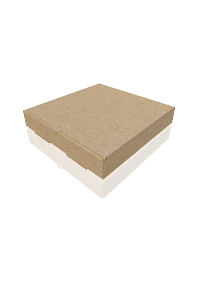 Baskısız Pizza Kutusu 28 x 28 x 4 CM 50 Adet