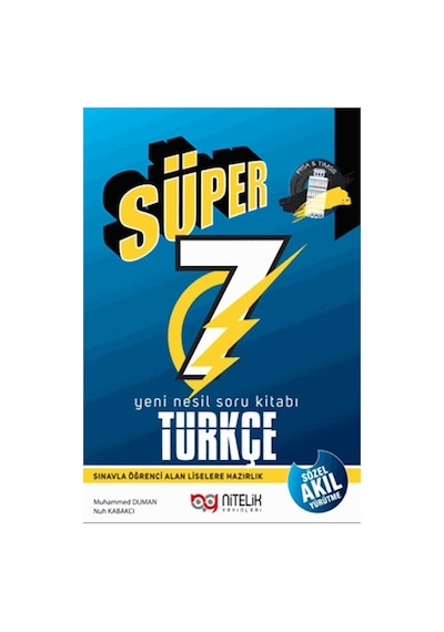 7. Sınıf Türkçe Süper Soru Bankası  -  Muhammed Duman  -  Nitelik Yayınları